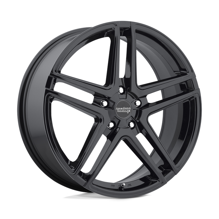 American Racing Ar907 18x8 5x114.3 40 72.56 Noir Brillant