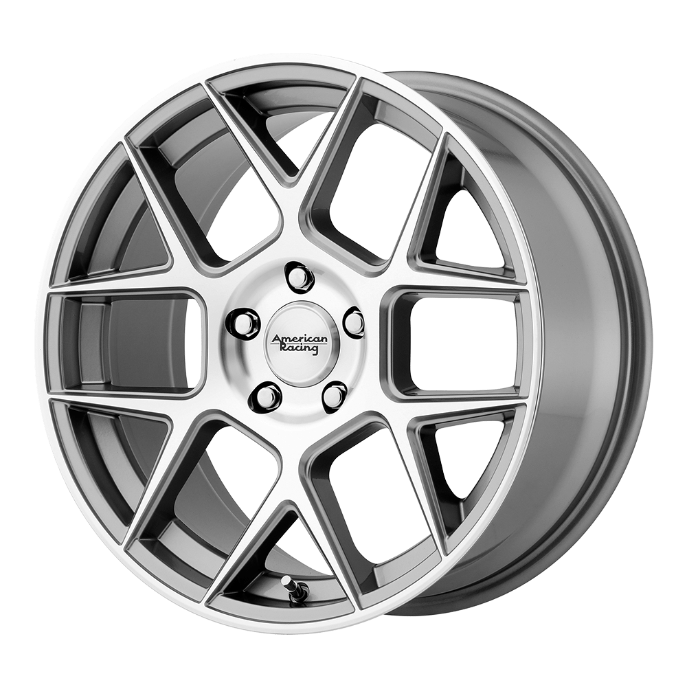 American Racing Ar913 Apex 20x10 5x114.3 40 72.56 Face usinée Gun Metal