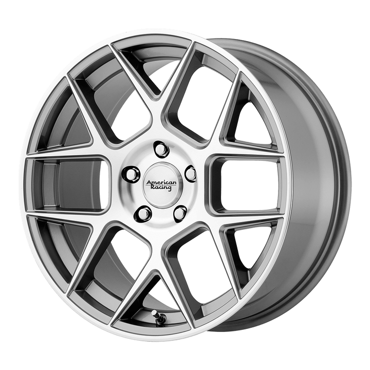 American Racing Ar913 Apex 20x10 5x114.3 40 72.56 Face usinée Gun Metal