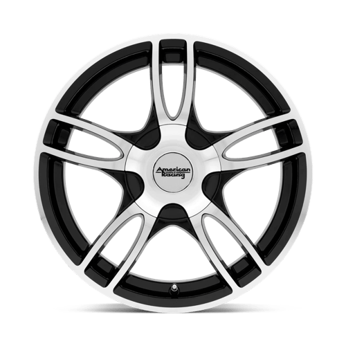 American Racing Ar919 Estrella 2 15x7 5x100 / 5x105 35 72.56 Noir Brillant Usiné