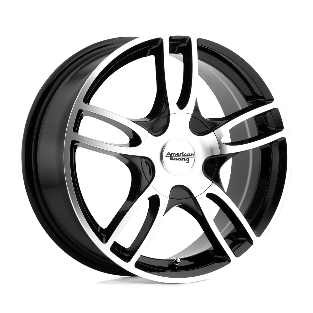 American Racing Ar919 Estrella 2 15x7 5x100 / 5x105 35 72.56 Noir Brillant Usiné
