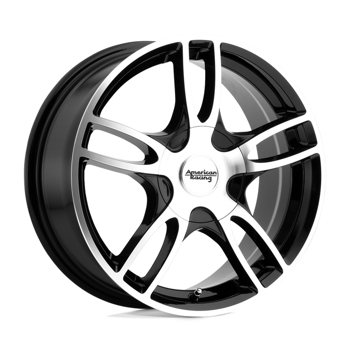 American Racing Ar919 Estrella 2 15x7 5x100 / 5x105 35 72.56 Noir Brillant Usiné