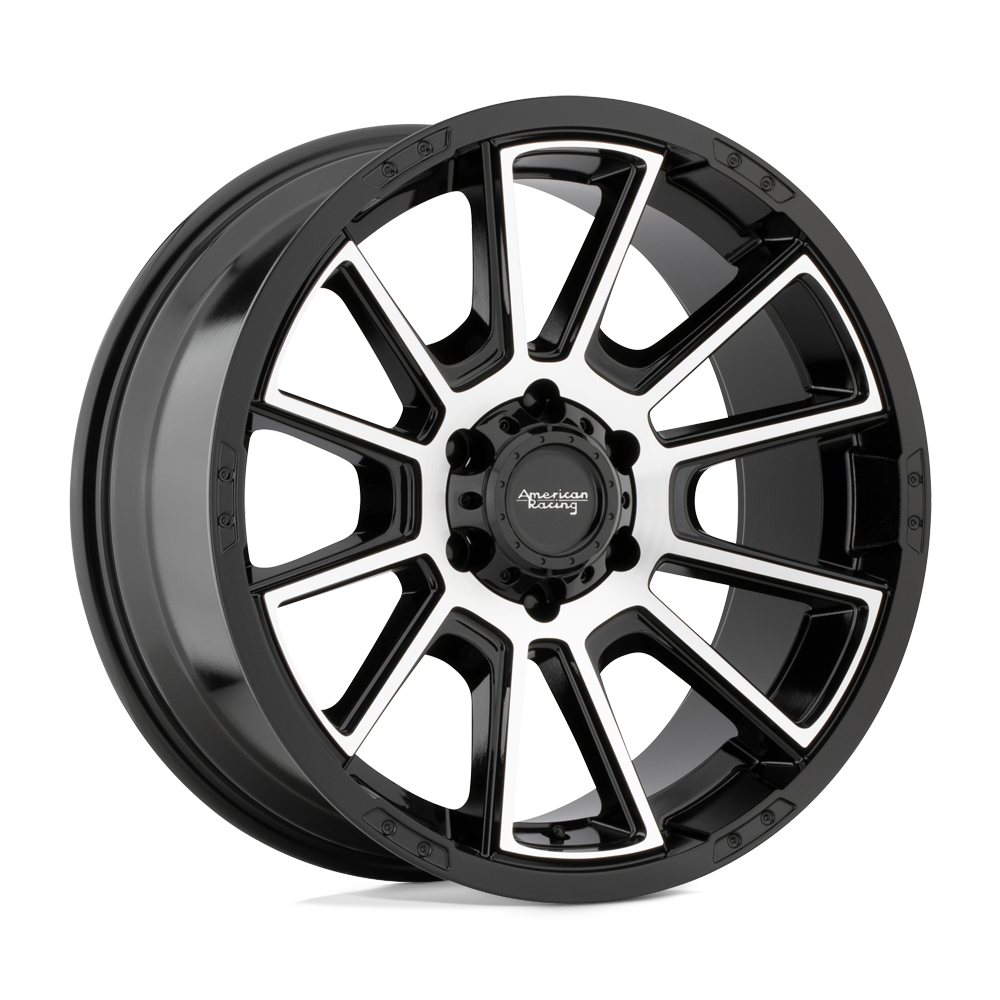 American Racing Ar933 Intake 20x9 6x139.7 0 106.1 Gloss Black Machined