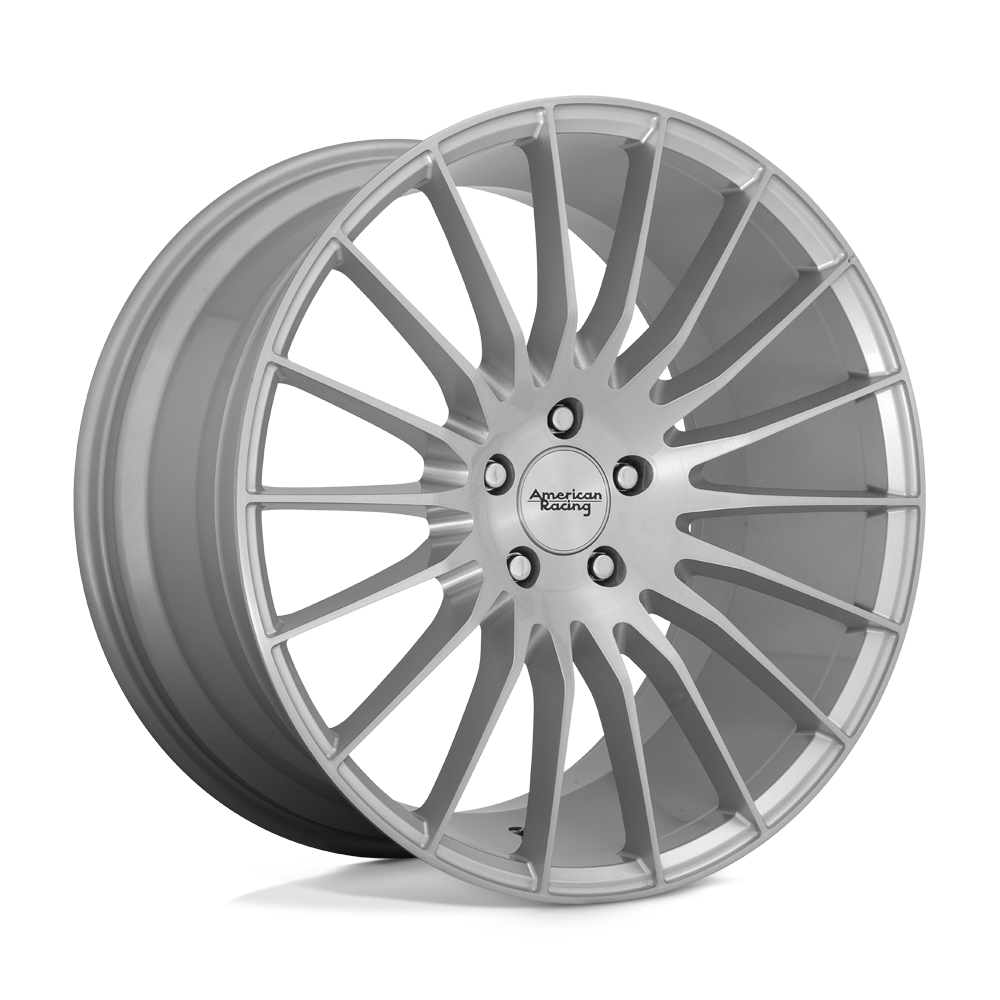 American Racing Ar934 Fastlane 20x10 5x114.3 40 72.56 Argent Brossé