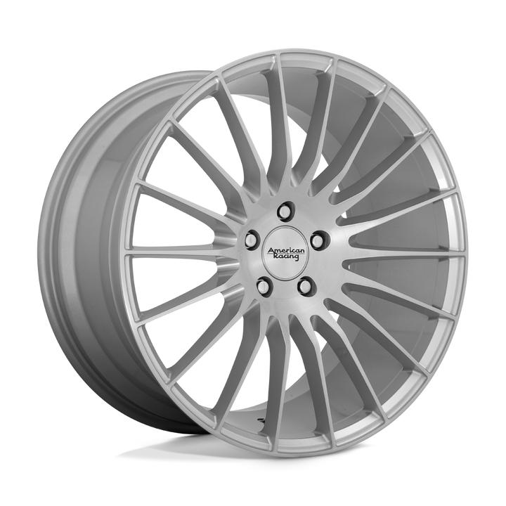 American Racing Ar934 Fastlane 20x10 5x114.3 40 72.56 Argent Brossé