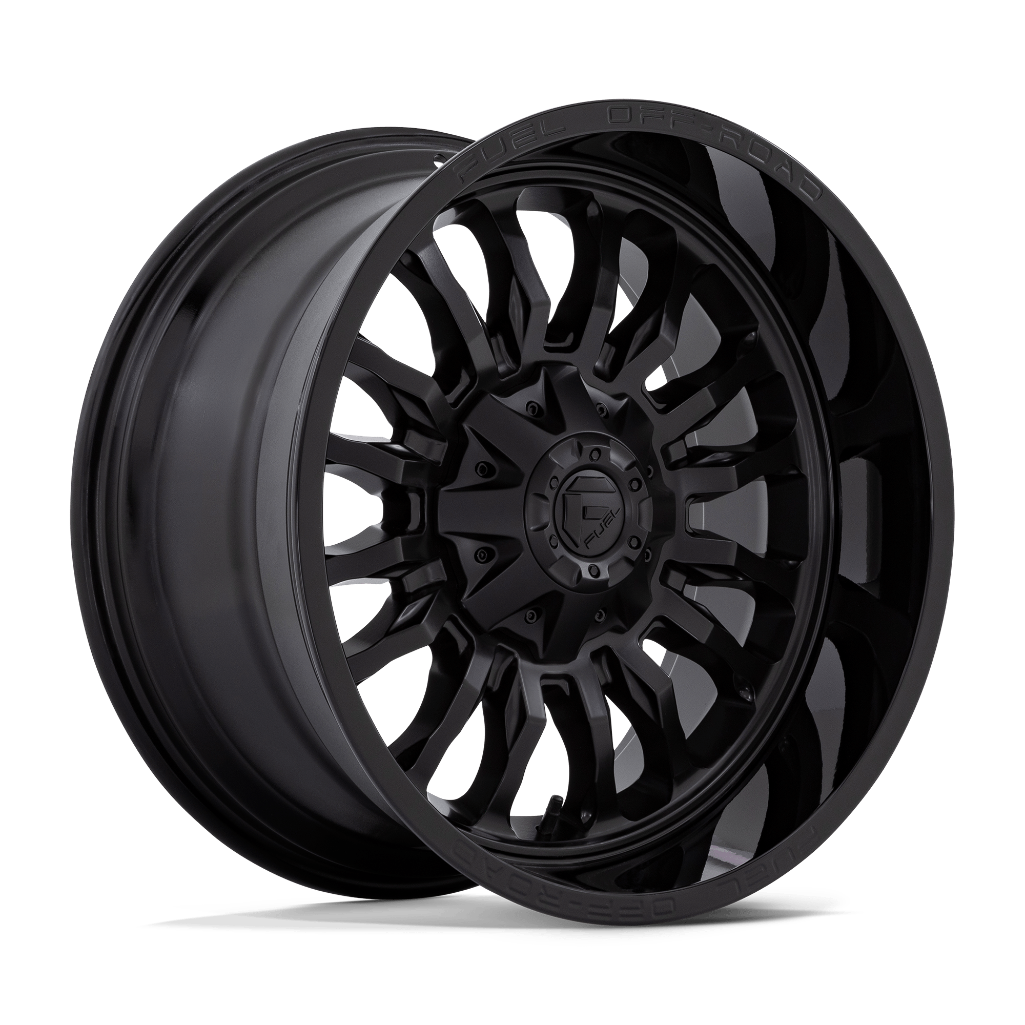 Fuel Off-Road D796 Arc 20x10 6x135 / 6x139.7 -18 106.1 Matte Black Wit ...