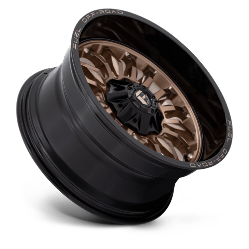 Carburant Off-Road D797 Arc 20x10 6x135 / 6x139.7 -18 106.1 Bronze Platine Avec Lèvre Noire