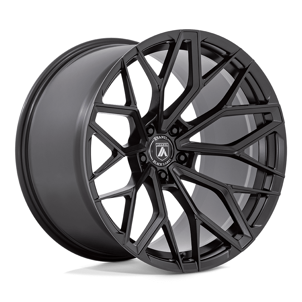 Asanti Black Ab039 Mogul 5 22x10.5 5x120 38 72.56 Satin Black