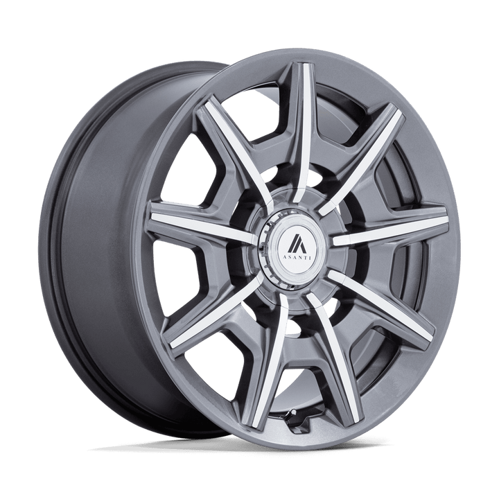 Asanti Black Abl-41 Esquire 20x10.5 5x112 / 5x120 38 74.1 Gloss Anthracite Bright Machined