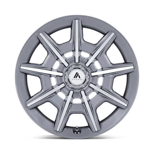 Asanti Noir Abl-41 Esquire 22x9 5x112 / 5x120 27 74.1 Anthracite Brillant Brillant Usiné
