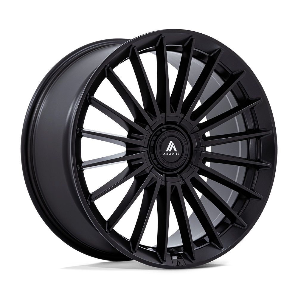 Asanti Black Ab048 Viceroy 20x9 5x108 / 5x112 45 72.56 Matte Black