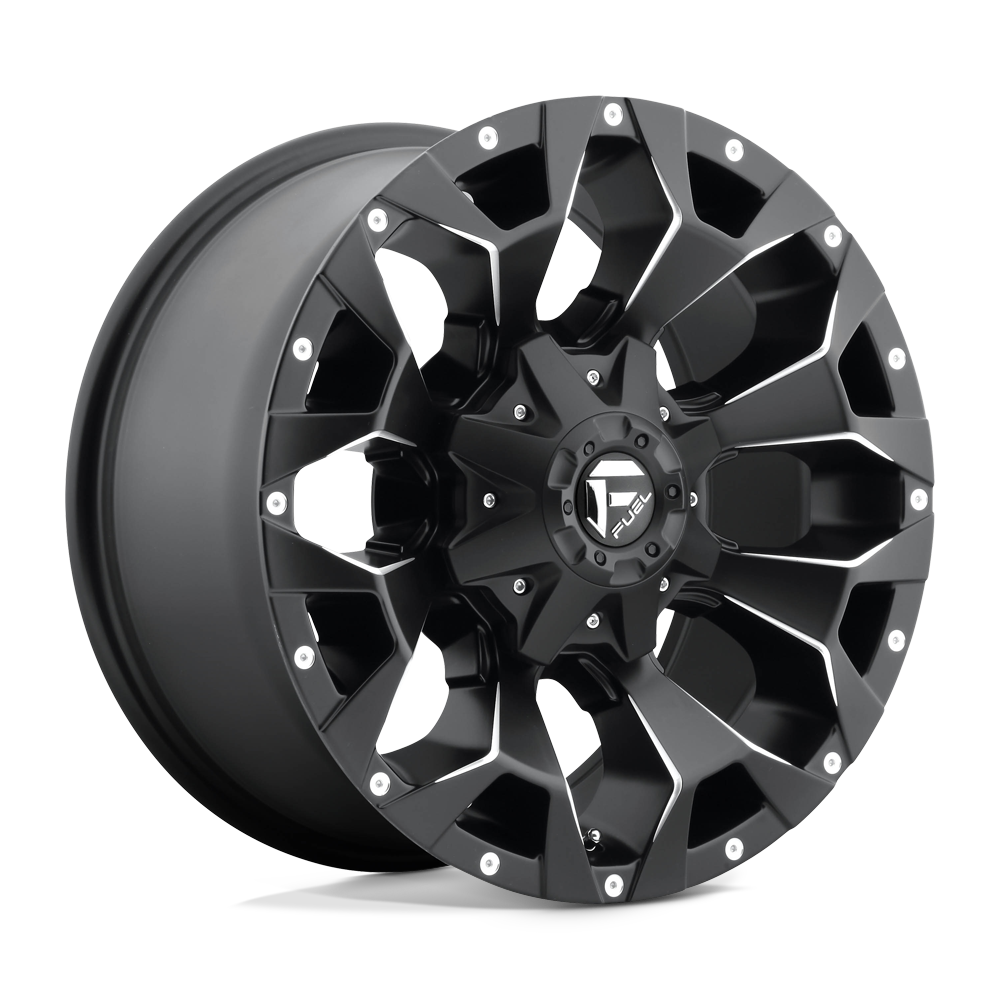FUEL OFF-ROAD D546 ASSAULT 18X9 6X135 / 6X139.7 -13 106.1 MATTE BLACK MILLED