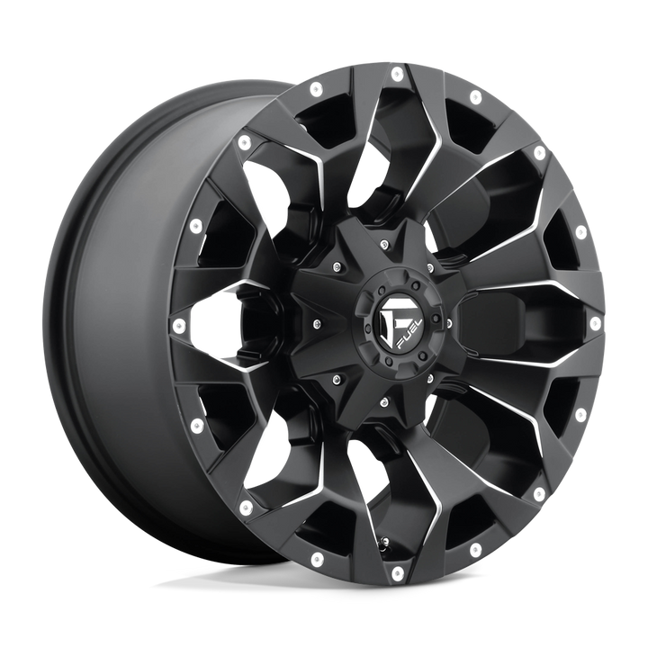 FUEL OFF-ROAD D546 ASSAULT 18X9 6X135 / 6X139.7 -13 106.1 MATTE BLACK MILLED