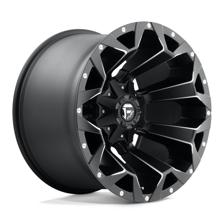 FUEL OFF-ROAD D546 ASSAULT 20X12 6X135 / 6X139.7 -43 106.1 MATTE BLACK MILLED