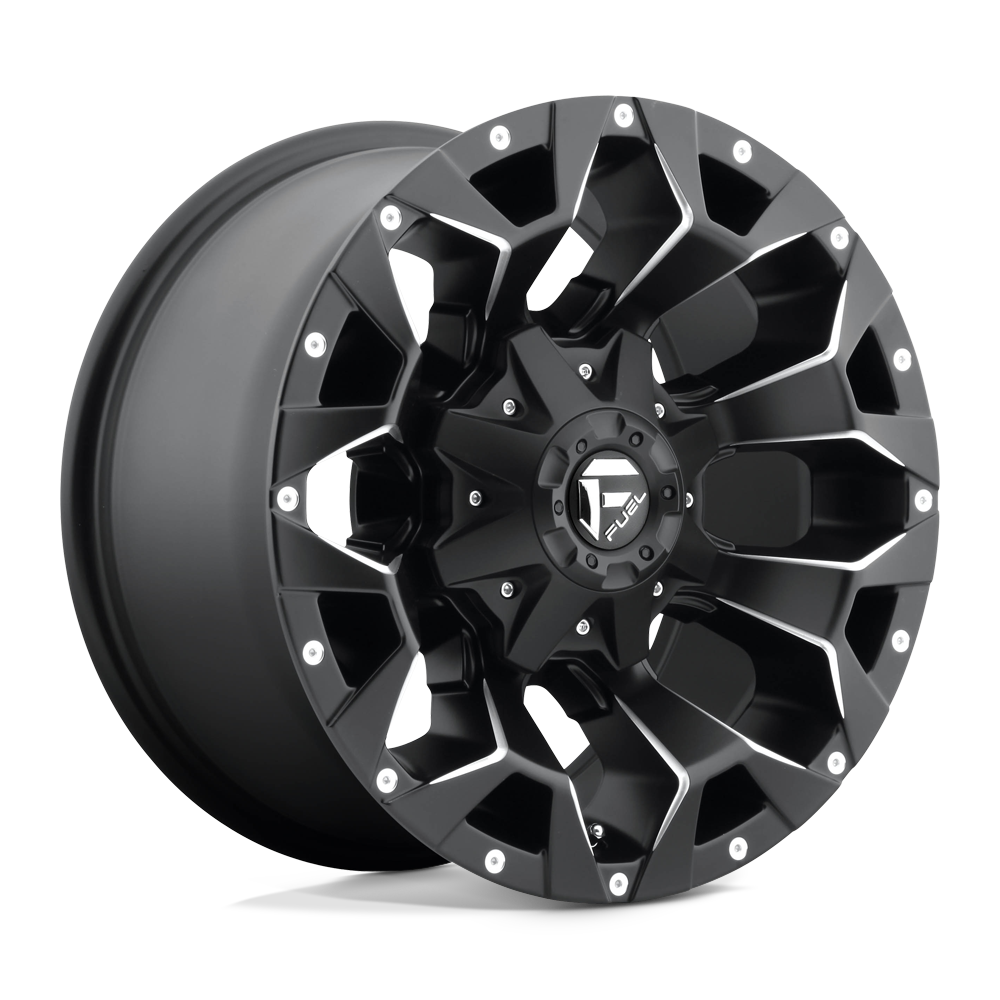 CARBURANT TOUT-TERRAIN D546 ASSAULT 17X9 6X135 / 6X139.7 1 106.1 NOIR MAT FRAISÉ