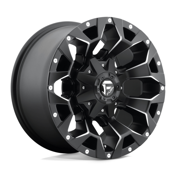 CARBURANT TOUT-TERRAIN D546 ASSAULT 17X9 6X135 / 6X139.7 1 106.1 NOIR MAT FRAISÉ
