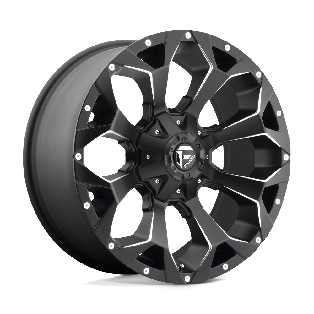 CARBURANT TOUT-TERRAIN D546 ASSAULT 20X9 6X135 / 6X139.7 20 106.1 NOIR MAT FRAISÉ