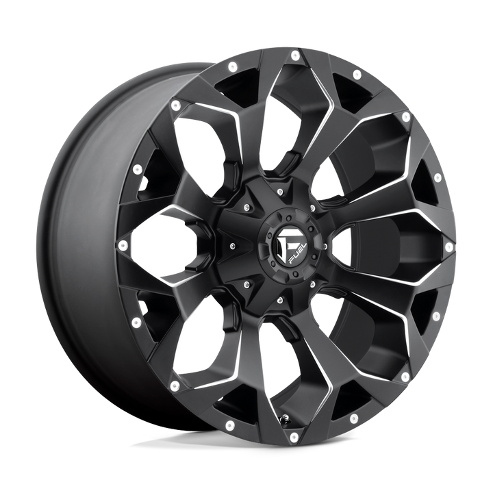 CARBURANT TOUT-TERRAIN D546 ASSAULT 20X9 6X135 / 6X139.7 20 106.1 NOIR MAT FRAISÉ