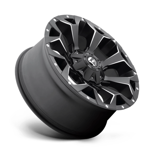 CARBURANT TOUT-TERRAIN D546 ASSAULT 20X9 6X135 / 6X139.7 20 106.1 NOIR MAT FRAISÉ
