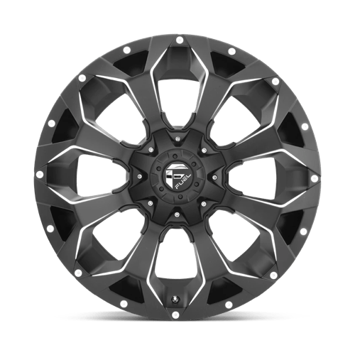 CARBURANT TOUT-TERRAIN D546 ASSAULT 20X9 6X135 / 6X139.7 20 106.1 NOIR MAT FRAISÉ