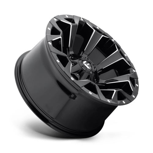 CARBURANT TOUT-TERRAIN D576 ASSAULT 17X9 5X114.3 / 5X127 1 78.1 NOIR BRILLANT FRAISÉ