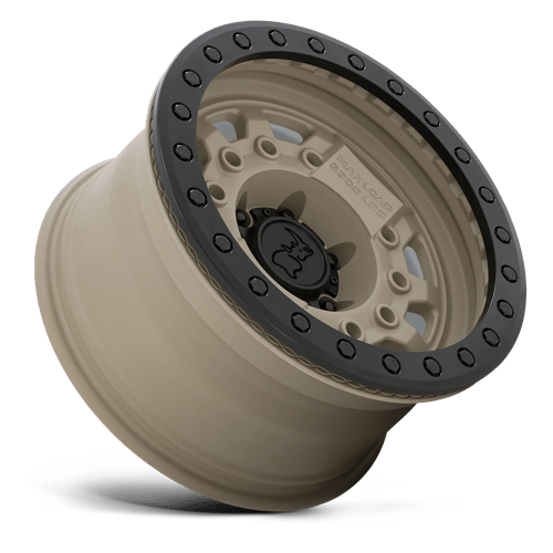 Black Rhino Avenger Beadlock 17x8.5 6x139.7 -30 112.1 Desert Sand W / Black Hardware