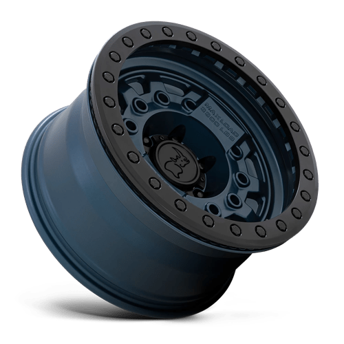 Black Rhino Avenger Beadlock 17x8.5 6x139.7 -30 112.1 Navy Blue W / Black Hardware