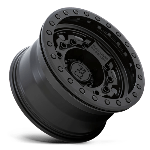 Black Rhino Avenger Beadlock 17x8.5 5x127 -32 71.5 Matte Black W / Black Hardware