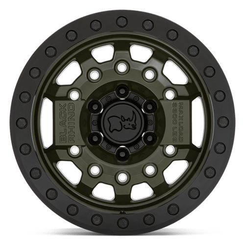 Black Rhino Avenger Beadlock 17x8.5 5x127 -32 71.5 Olive Drab Green W / Black Hardware