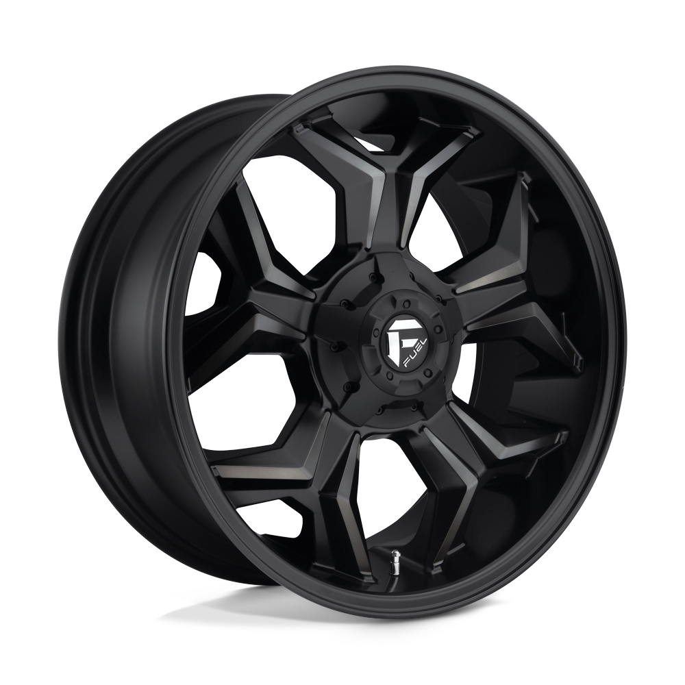 CARBURANT TOUT-TERRAIN D605 AVENGER 20X9 6X135 / 6X139.7 20 106.1 NOIR MAT DOUBLE TEINTE FONCÉE