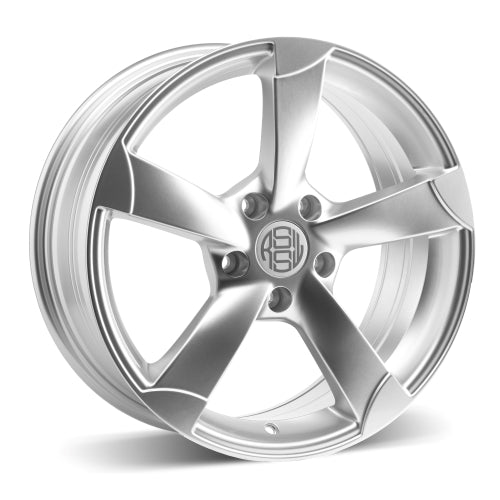RSSW Helix 18x8 5x112 35 57.1 Hyper Silver