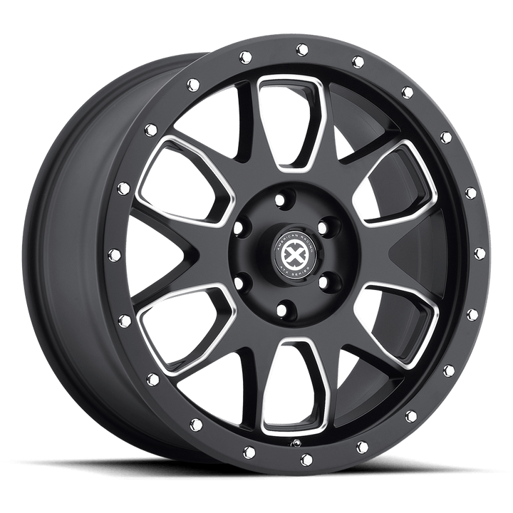 Atx Series Ax196 20x9 6x139.7 45 93.1 Satin Black With Milled Accents