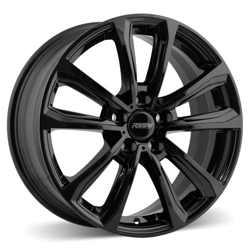 RSSW Carbon 18x8 5x108 42 63.4 Gloss Black
