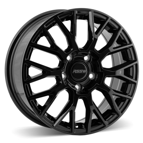 RSSW Monza 18x8 5x112 35 66.6 Gloss Black