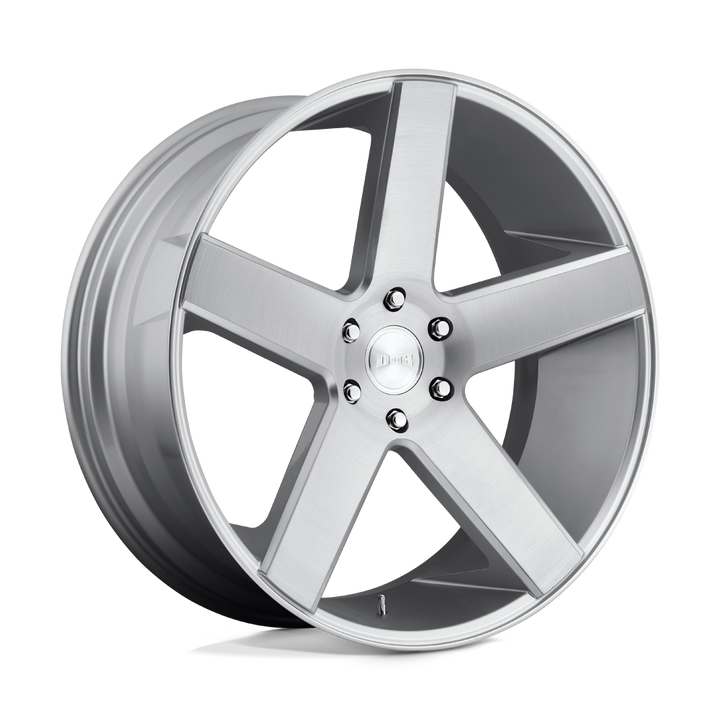 Dub 1pc S218 Baller 26x10 5x127 10 78.1 Gloss Silver Brushed