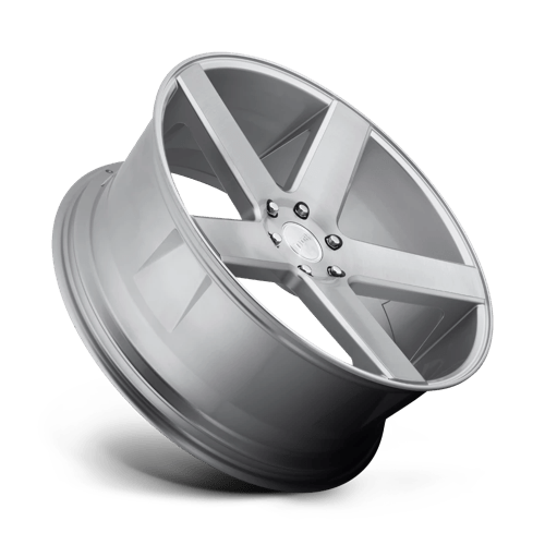 Dub 1pc S218 Baller 24x10 6x139.7 19 106.1 Gloss Silver Brushed