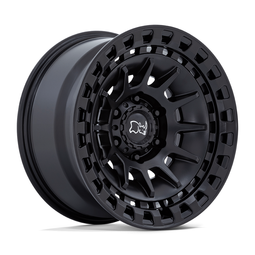 Black Rhino Barrage 17x8.5 5x127 -10 71.5 Matte Black