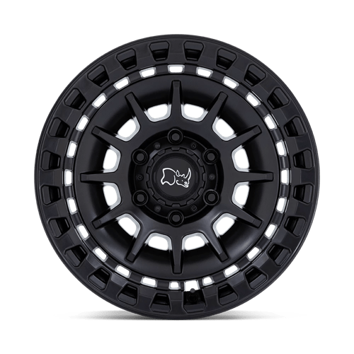 Black Rhino Barrage 17x8.5 5x127 -10 71.5 Matte Black