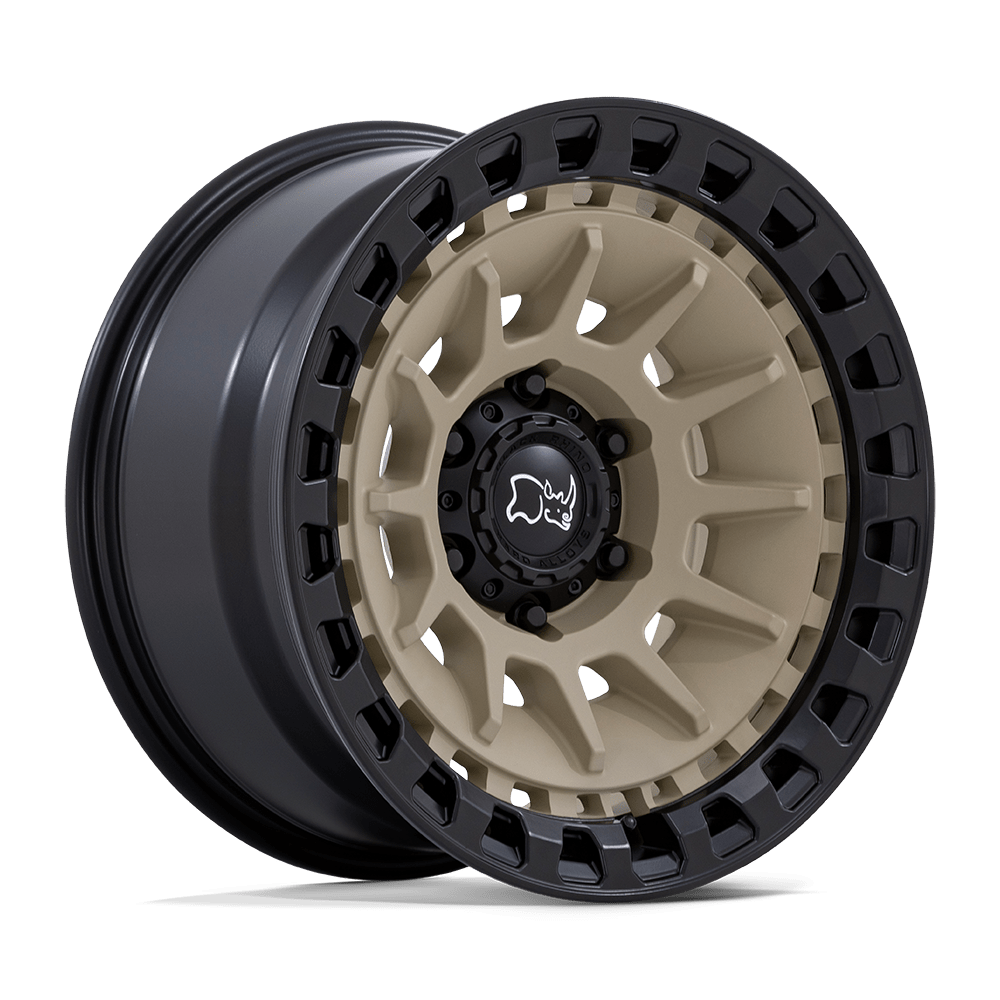 Black Rhino Barrage 17x8.5 6x135 -10 87.1 Sable du désert sur noir mat