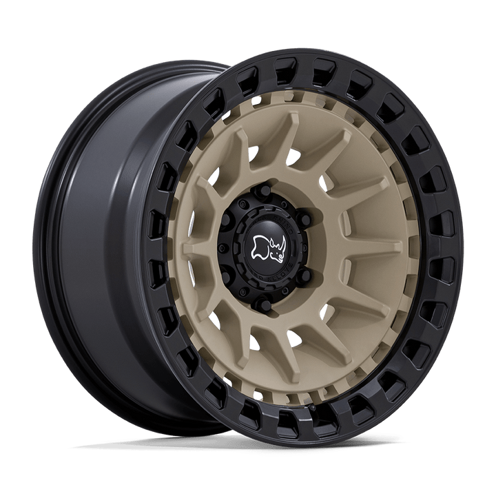 Black Rhino Barrage 17x8.5 6x135 -10 87.1 Sable du désert sur noir mat