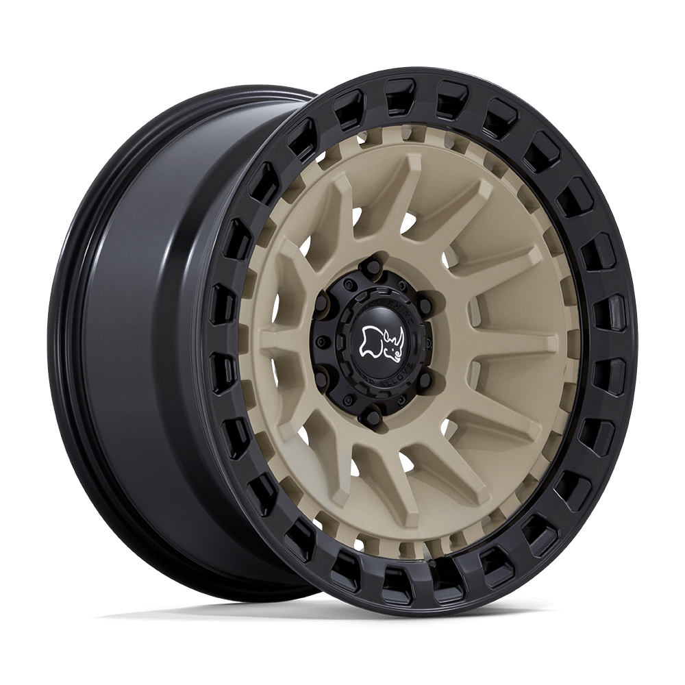 Black Rhino Barrage 18x9 6x139.7 0 106.1 Sable du désert sur noir mat