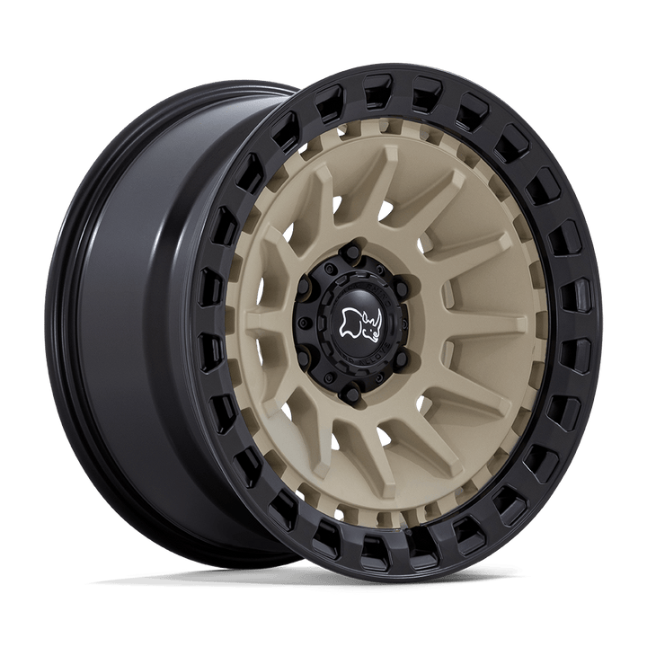 Black Rhino Barrage 18x9 6x139.7 0 106.1 Sable du désert sur noir mat