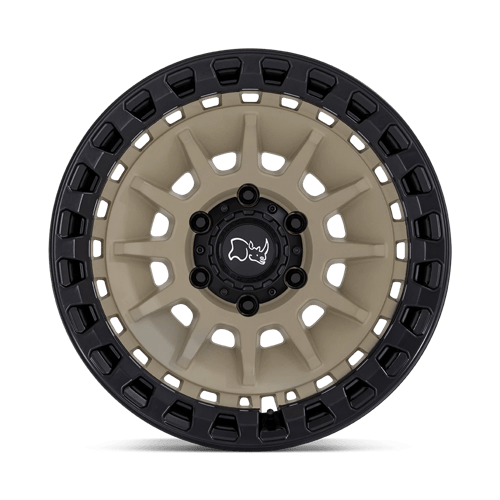Black Rhino Barrage 18x9 6x139.7 0 106.1 Sable du désert sur noir mat
