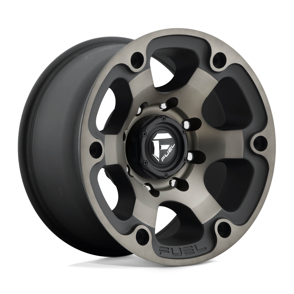 CARBURANT TOUT-TERRAIN D564 BEAST 17X9 8X165.1 1 125.1 NOIR MAT DOUBLE TEINTE FONCÉE