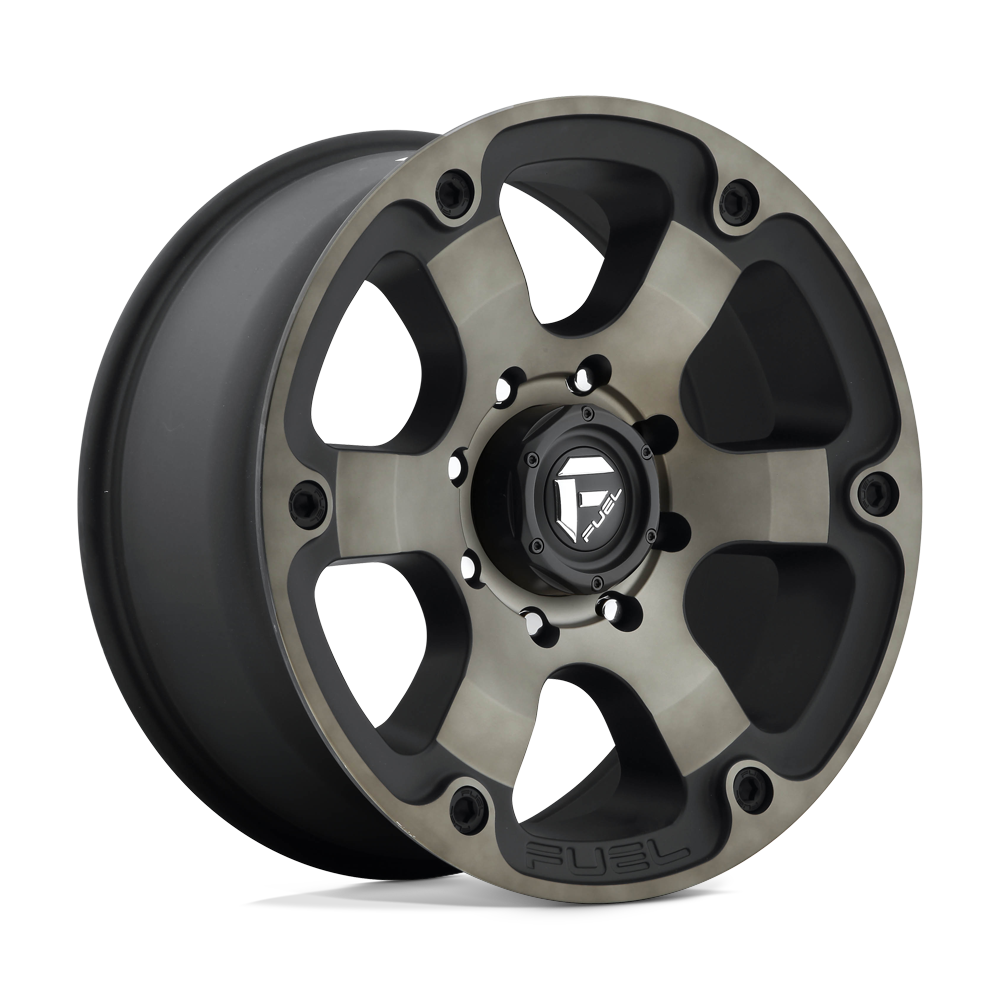 CARBURANT TOUT-TERRAIN D564 BEAST 20X9 8X165.1 1 125.1 NOIR MAT DOUBLE TEINTE FONCÉE