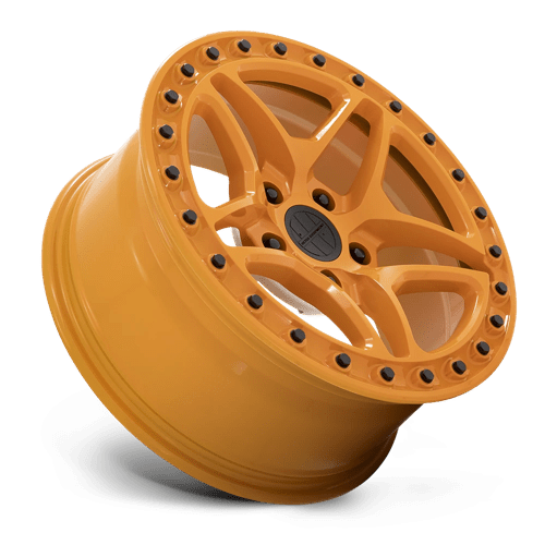 Victor Equipment Berg 17x8 5x130 20 71.5 Orange Brillant Avec Boulons Noirs