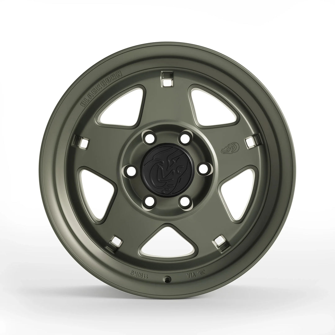 Blackhorn Offroad FlowForm NS5 17x8.5 6x139.7 0 106.1 Olive Drab Green