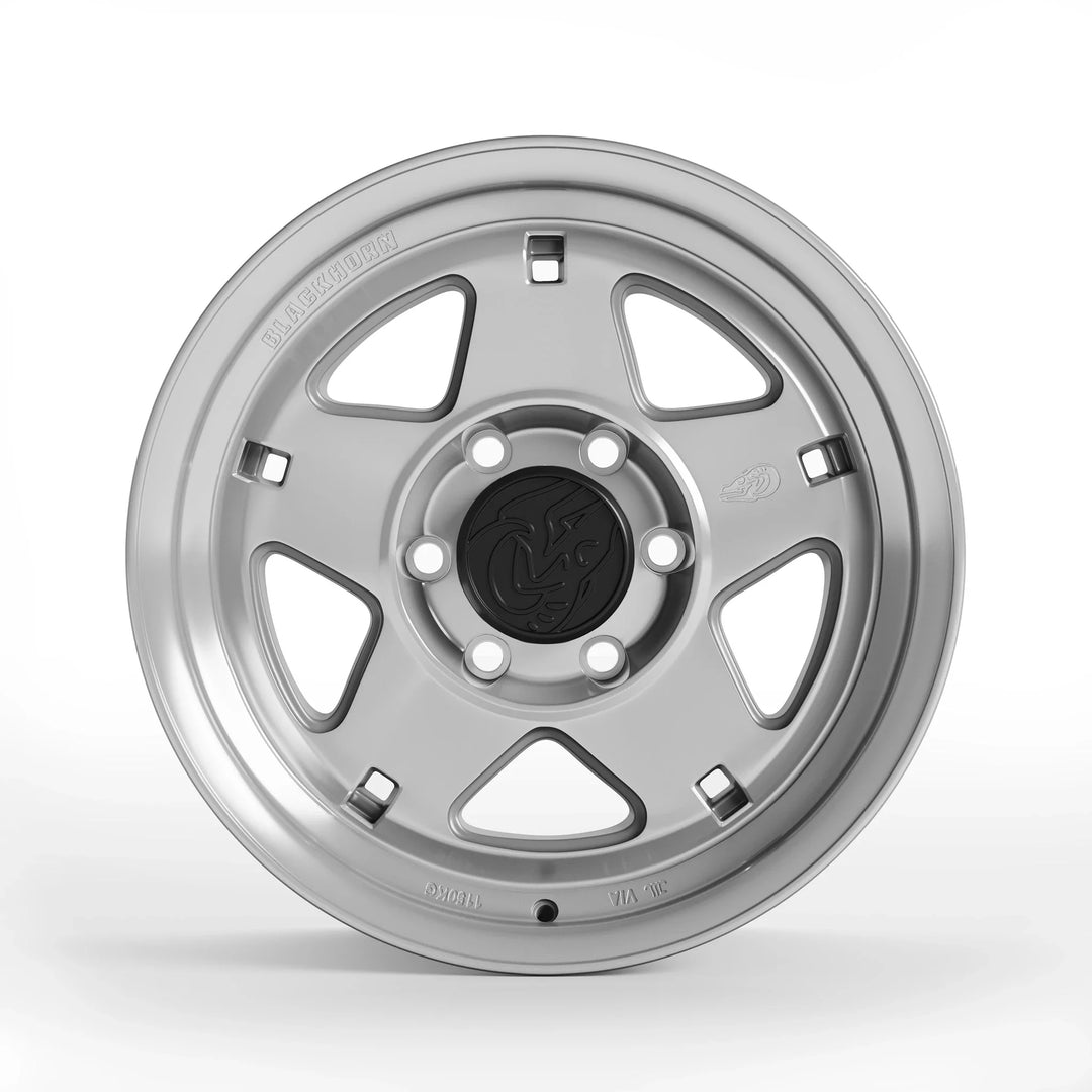 Blackhorn Offroad FlowForm NS5 17x8.5 6x139.7 25 95.1 Machined Clear