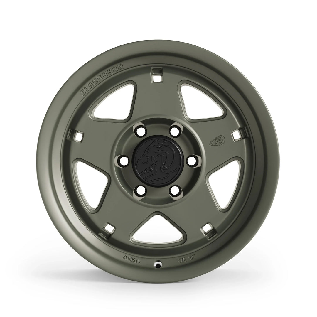 Blackhorn Offroad FlowForm NS5 17x9 6x139.7 -12 106.1 Olive Drab Green