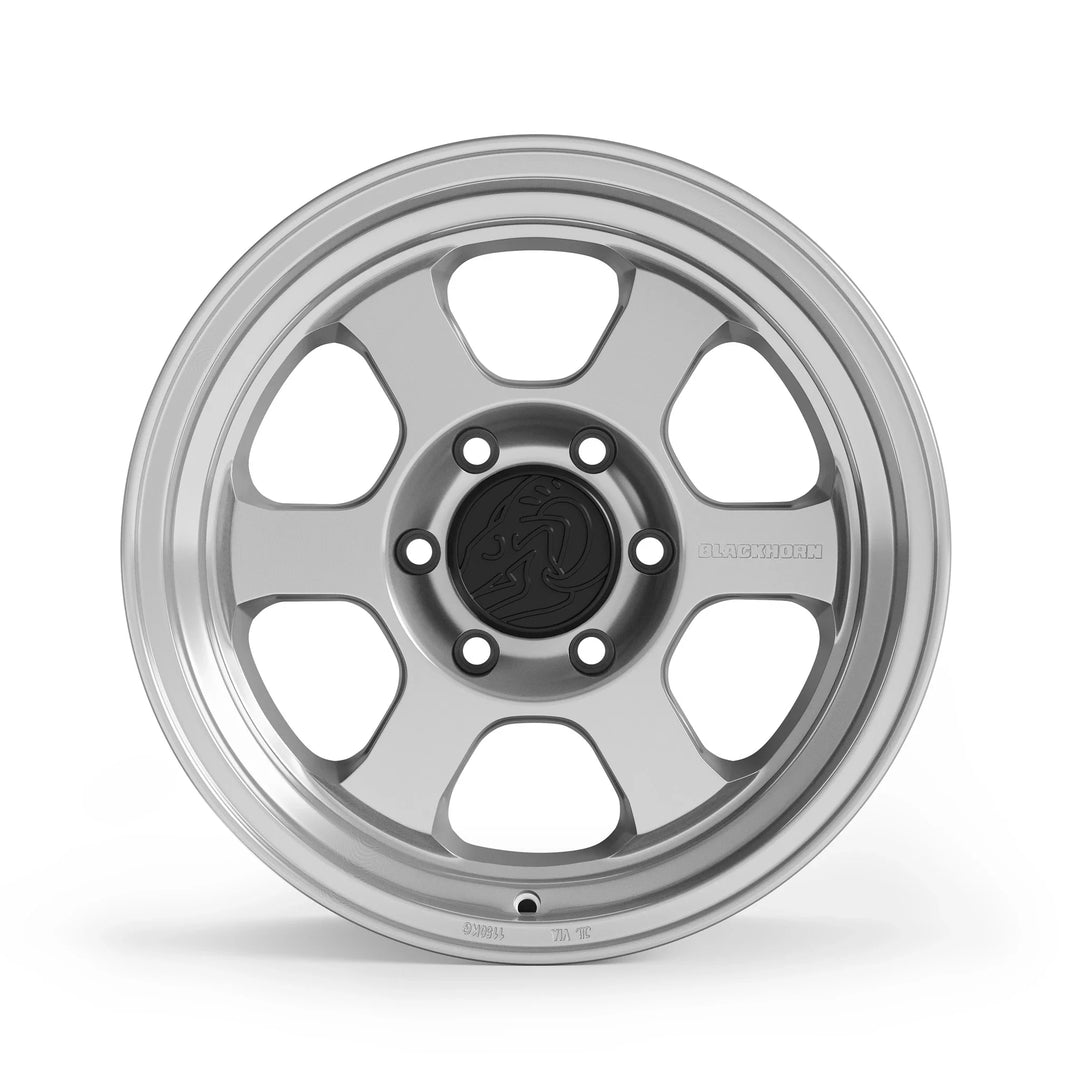 Blackhorn Offroad FlowForm AR6 17x9 6x139.7 -12 106.1 Machined Clear